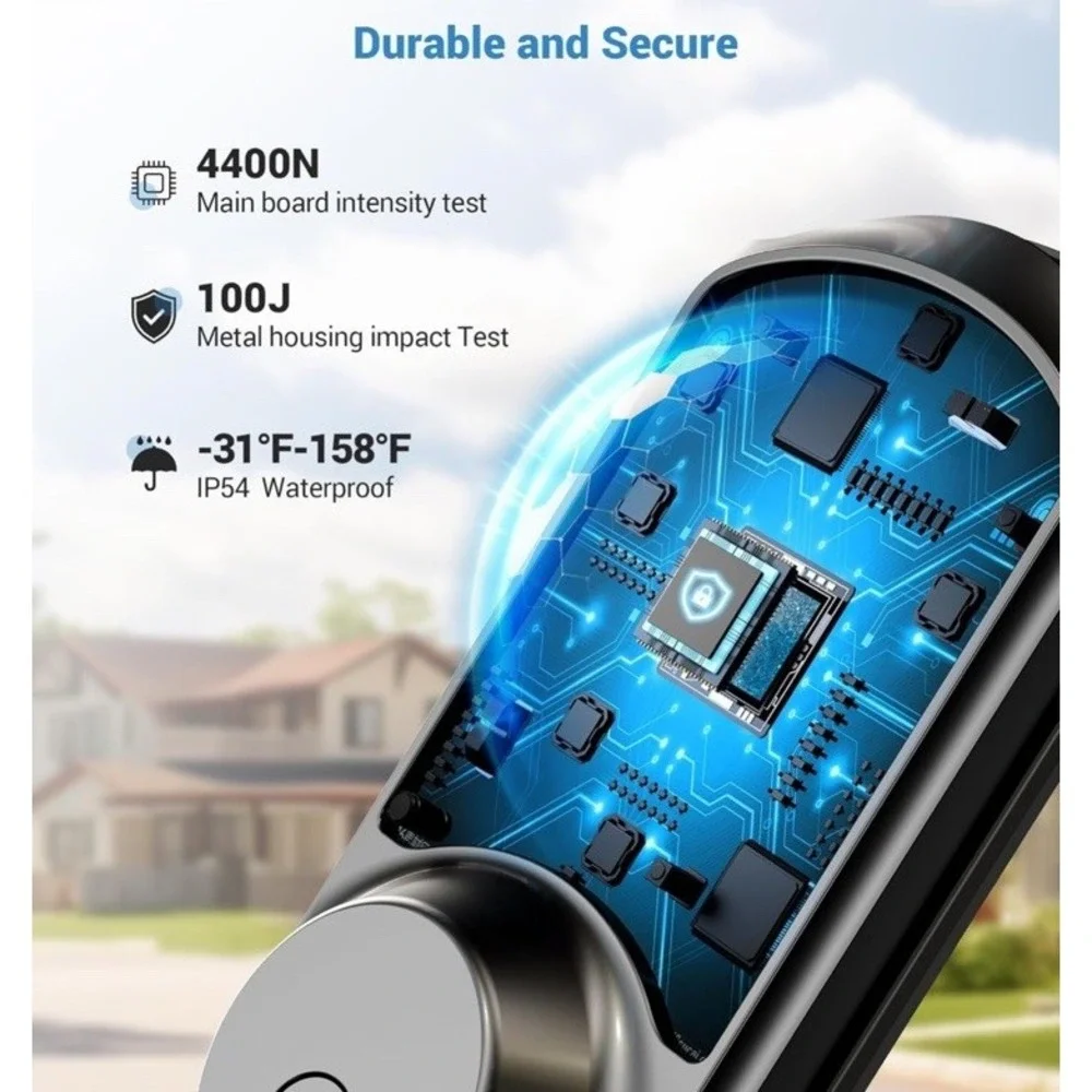 Veise‎ VE06-L Wifi Smart Lock With Lever, Open Box, New